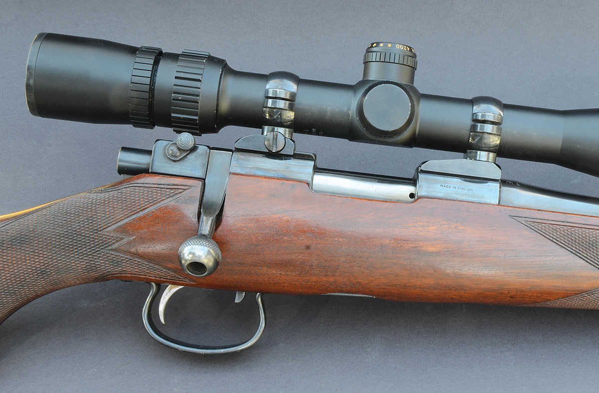 The Sako L46 action is quite strong and perfectly scaled in size for varmint cartridges.